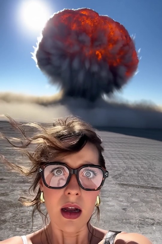 Nukleare Explosion