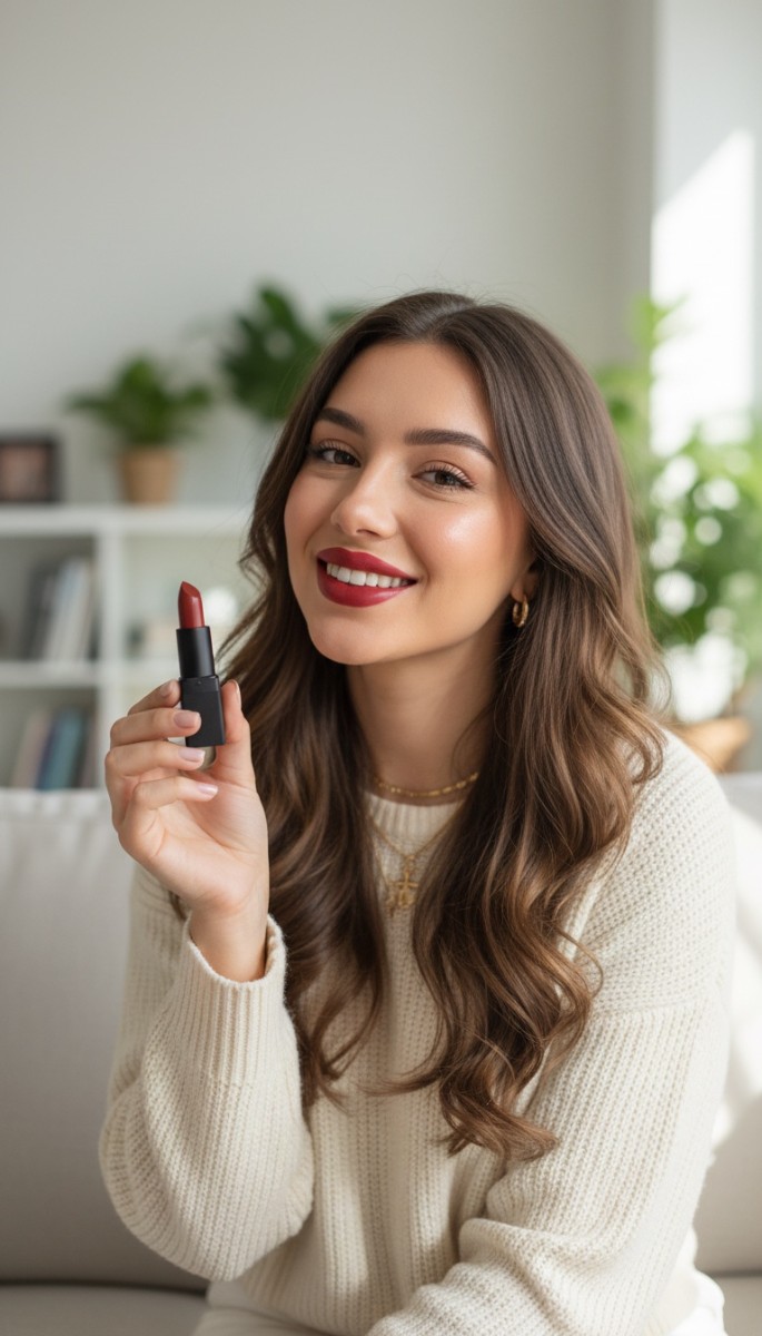 Lipstick-Schaufenster