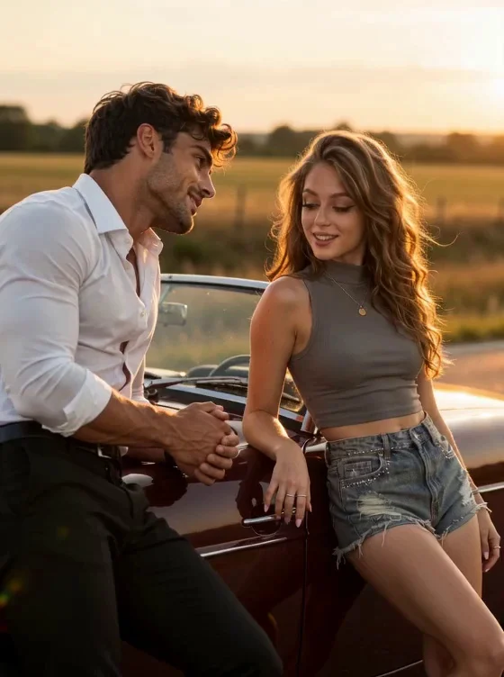 Classic Car Kiss