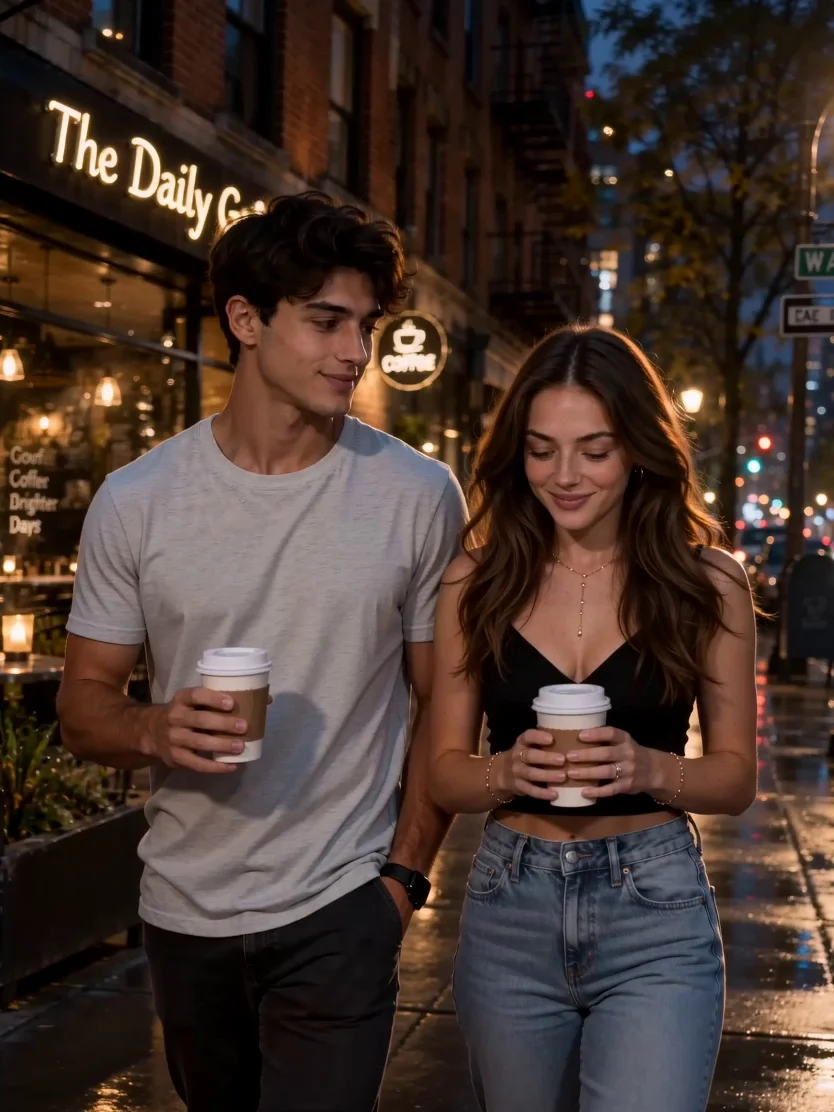 Kissing on the street