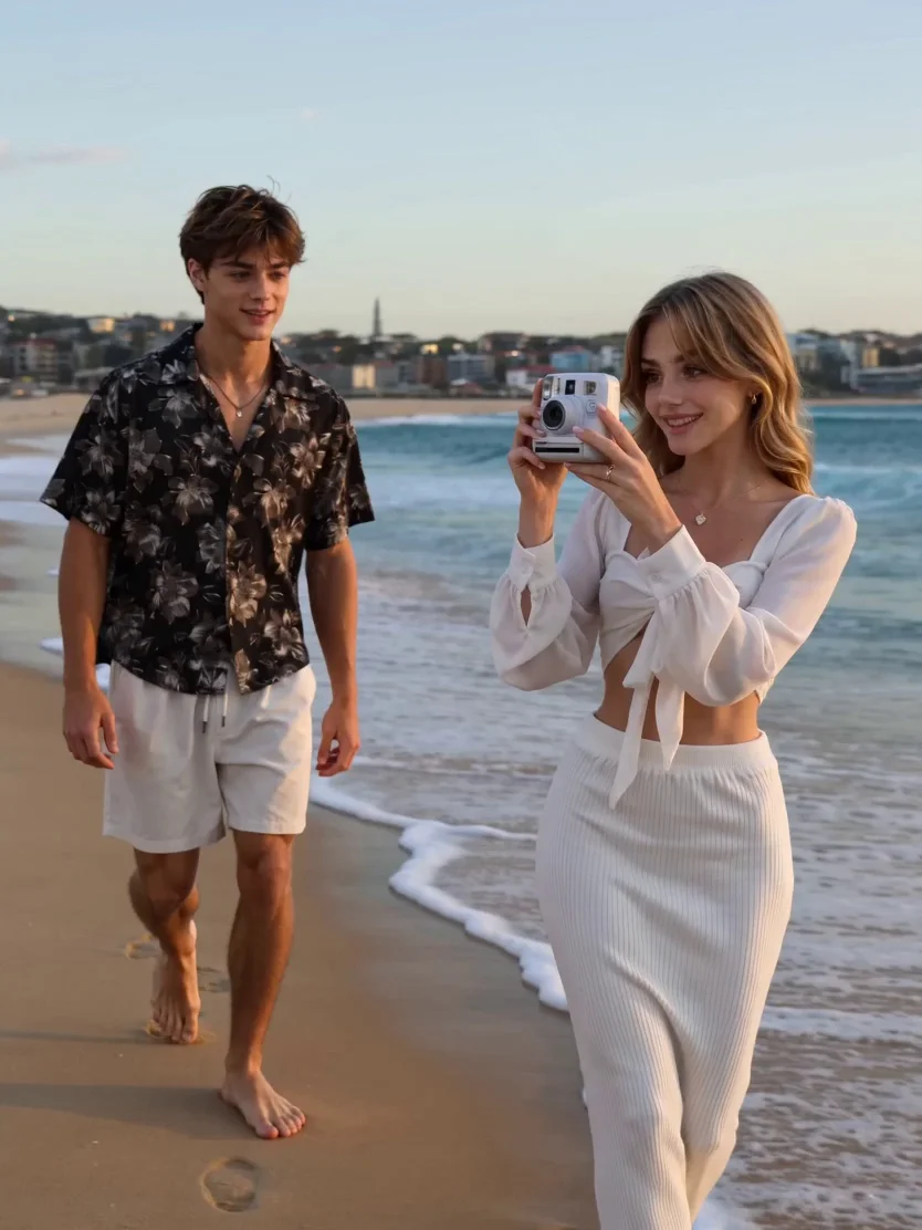 Kiss by the Seaside